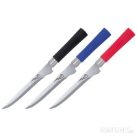 Нож с пласт/руч. 12см. филейный MAL-04P-MIX