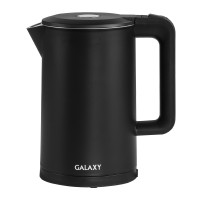 Чайник 2-я/ст. 1,7л. 2,0kw. черн. GL 0323 Galaxy
