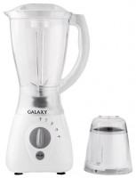 Блендер 450w. пласт/ч. 1,5л +кофем-ка Galaxy